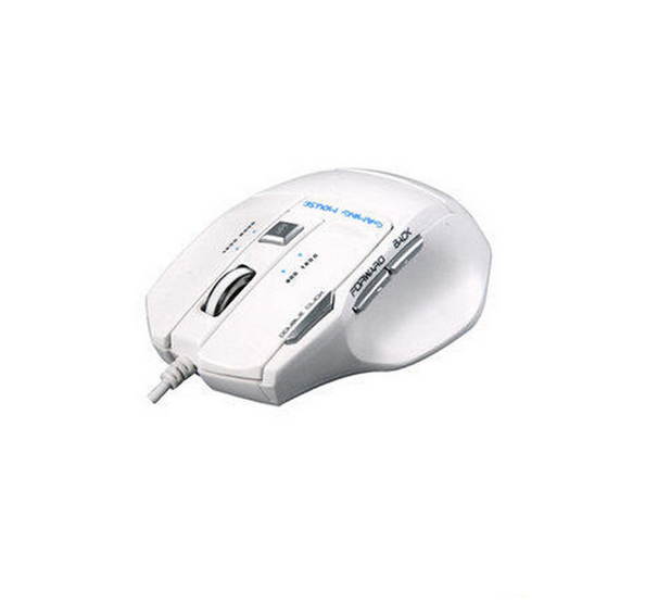 7 Buttons USB 800/1200/1600/2000 DPI Wired Gaming Optical Mouse