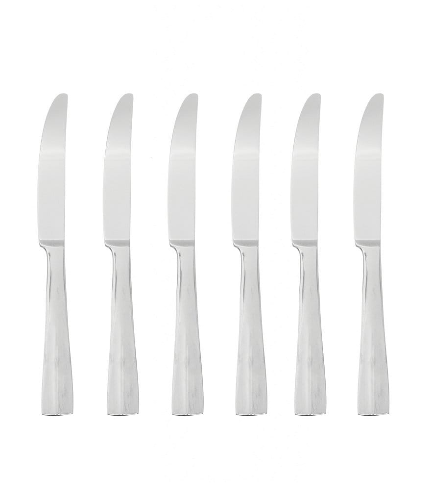 Oneida Arc Sculpted Stainless Steel Dinner Knives, Set of 6