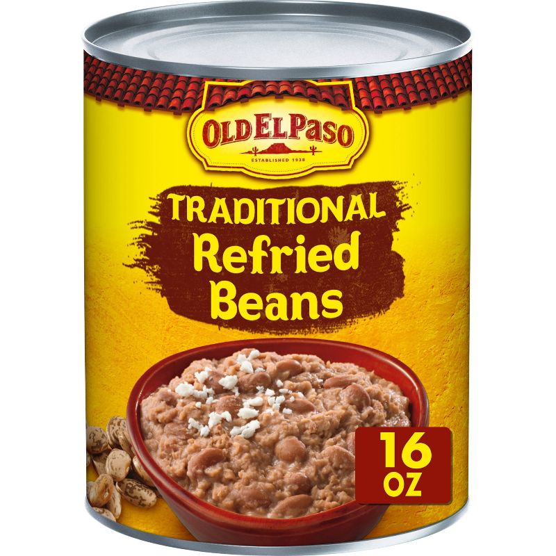 Old El Paso Traditional Refried Beans 16oz