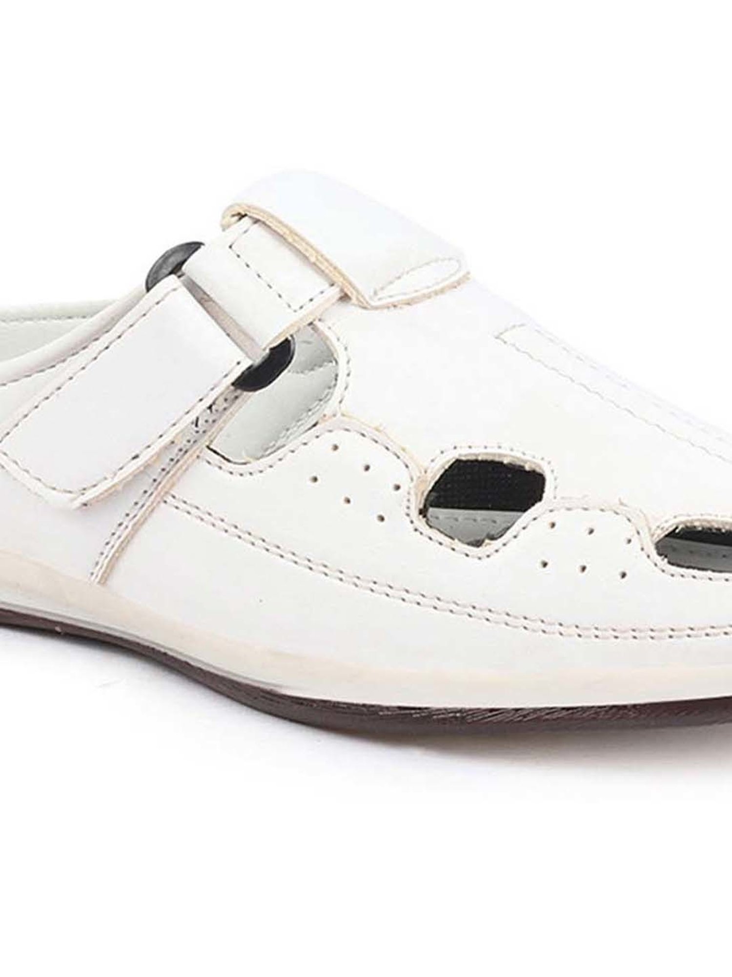 Fausto Men's White Mule Shoes