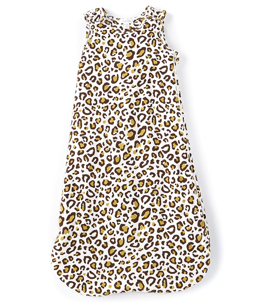 Angel Dear Baby Girls Newborn-6 Months Leopard-Print Sleep Bag