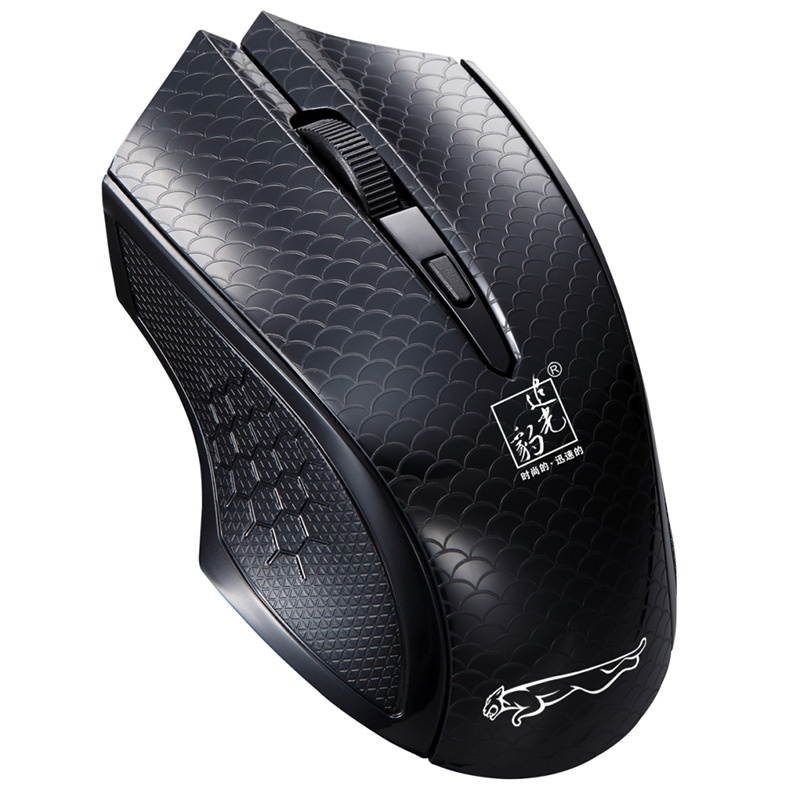 Gaming Mouse, ZGB 101C 2.4GHz 1600 DPI Professional Commercial Wireless Optical Mouse Mute Silent Click Mini Noiseless Mice for Laptop, PC, Wireless Distance: 30m