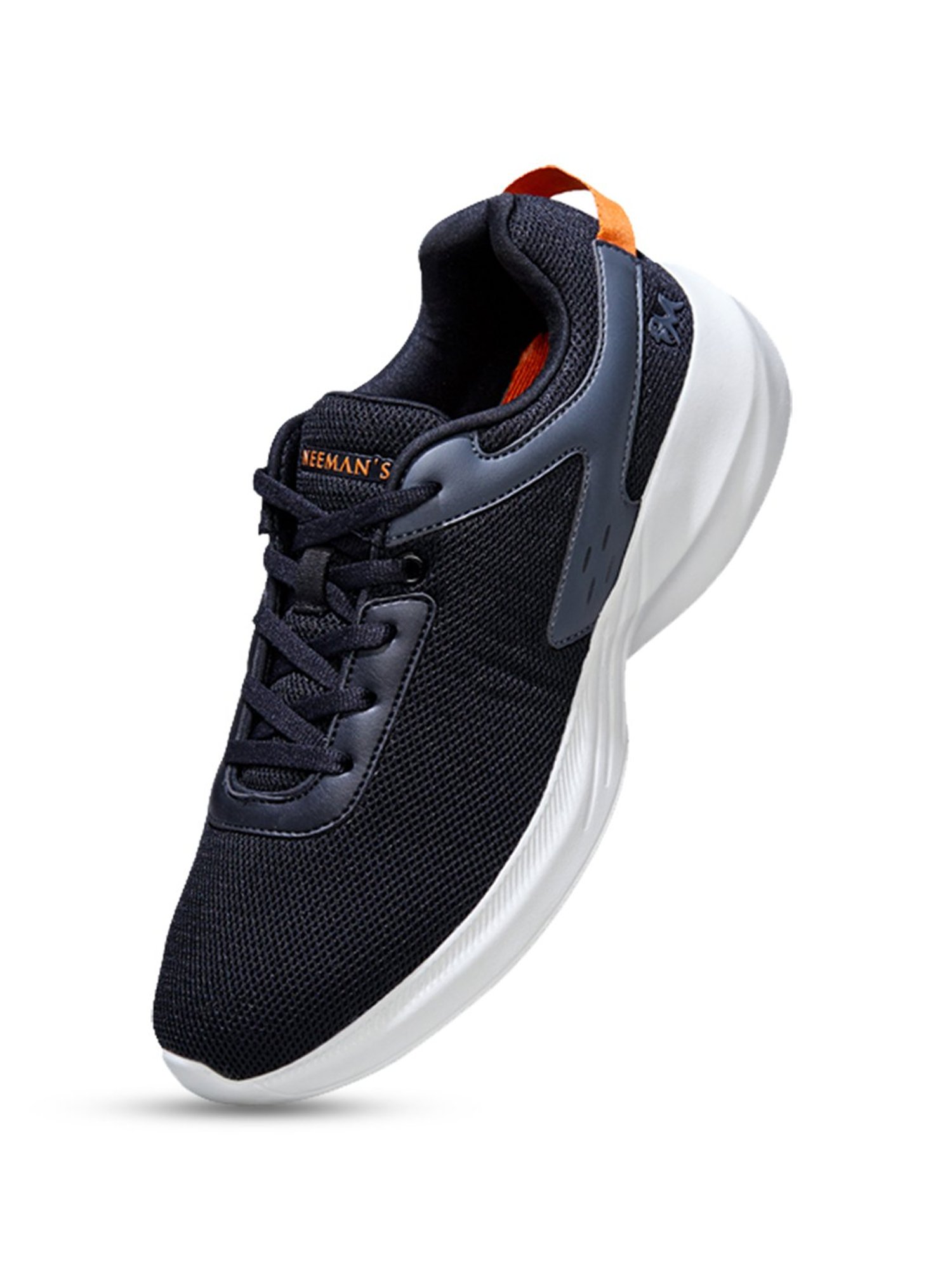 Neemans Men's Black Running Shoes