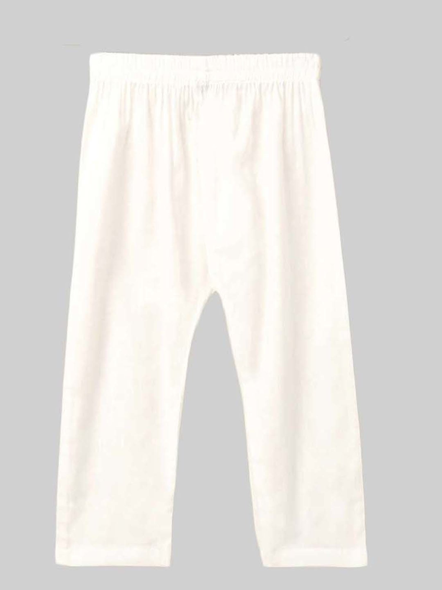 The Magic Wand Kids Blue & White Cotton Printed Full Sleeves Kurta Set