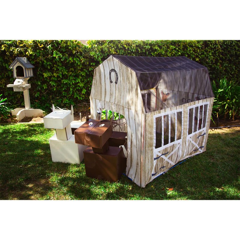 Pacific Play Tents Happy Horse Haven Kids Play House 48" x 38"