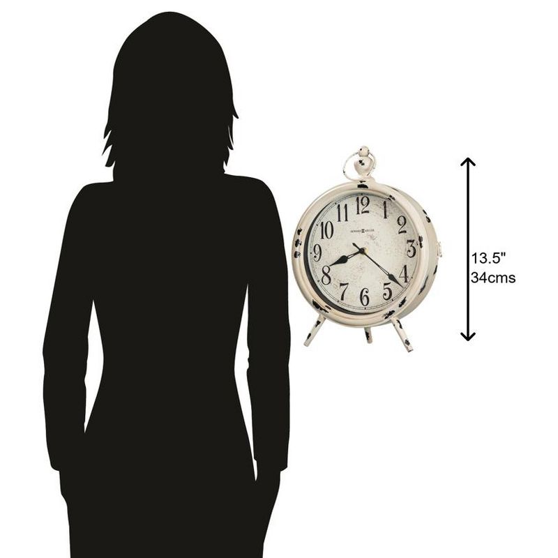 Square Industrial Table Clock - Stonebriar Collection