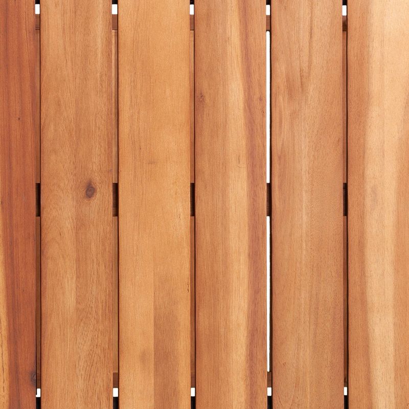 Slat Top Serving Cart - Gray - Apollo Outdoor