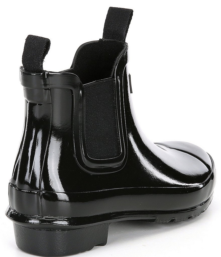 Hunter Girls' Original Gloss Waterproof Chelsea Boots (Youth)