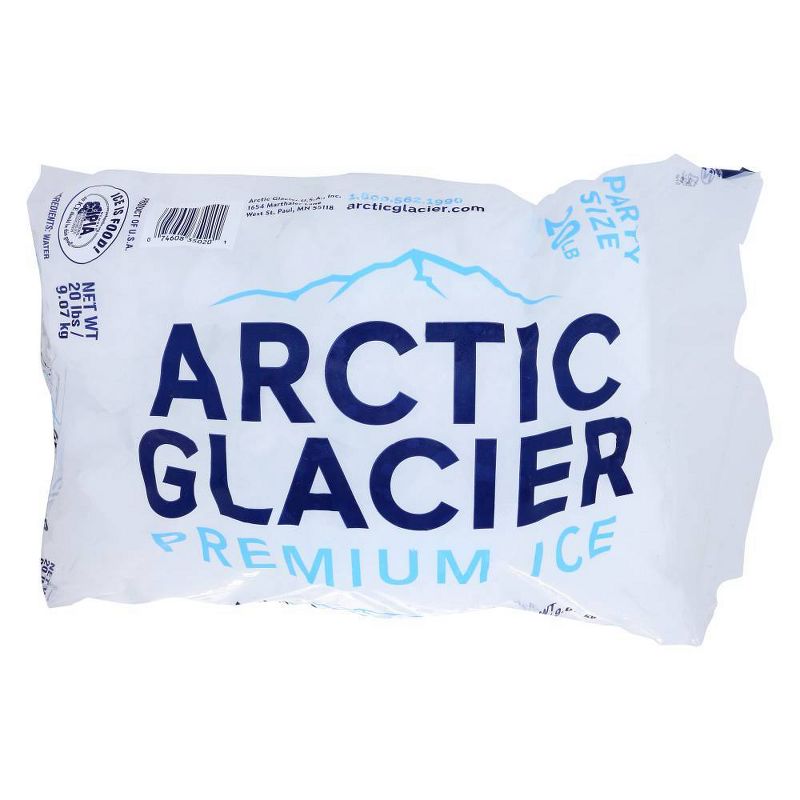 Arctic Glacier Bag Ice Cubes - 20lb