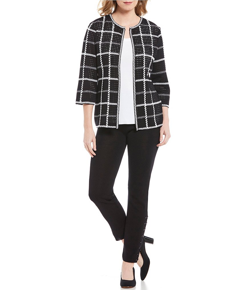 Misook Scoop Neck Sleeveless Washable Tank