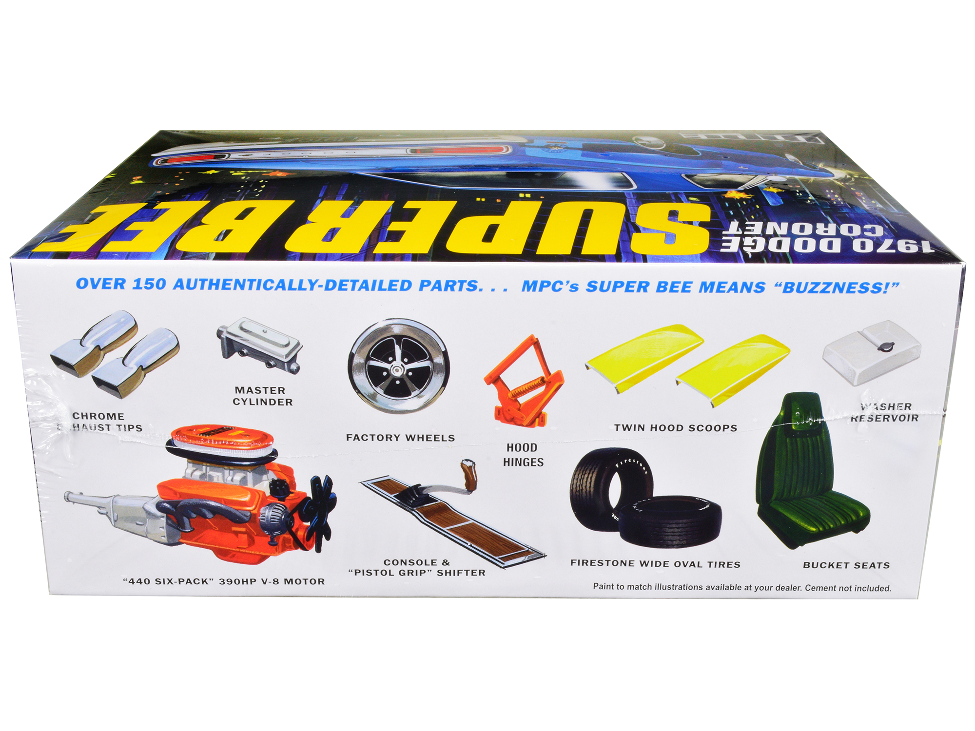 Level 4 Model Kit 1970 Dodge Challenger T/A "Streetburner" 2-in-1 Kit 1/24 Scale Model by Revell