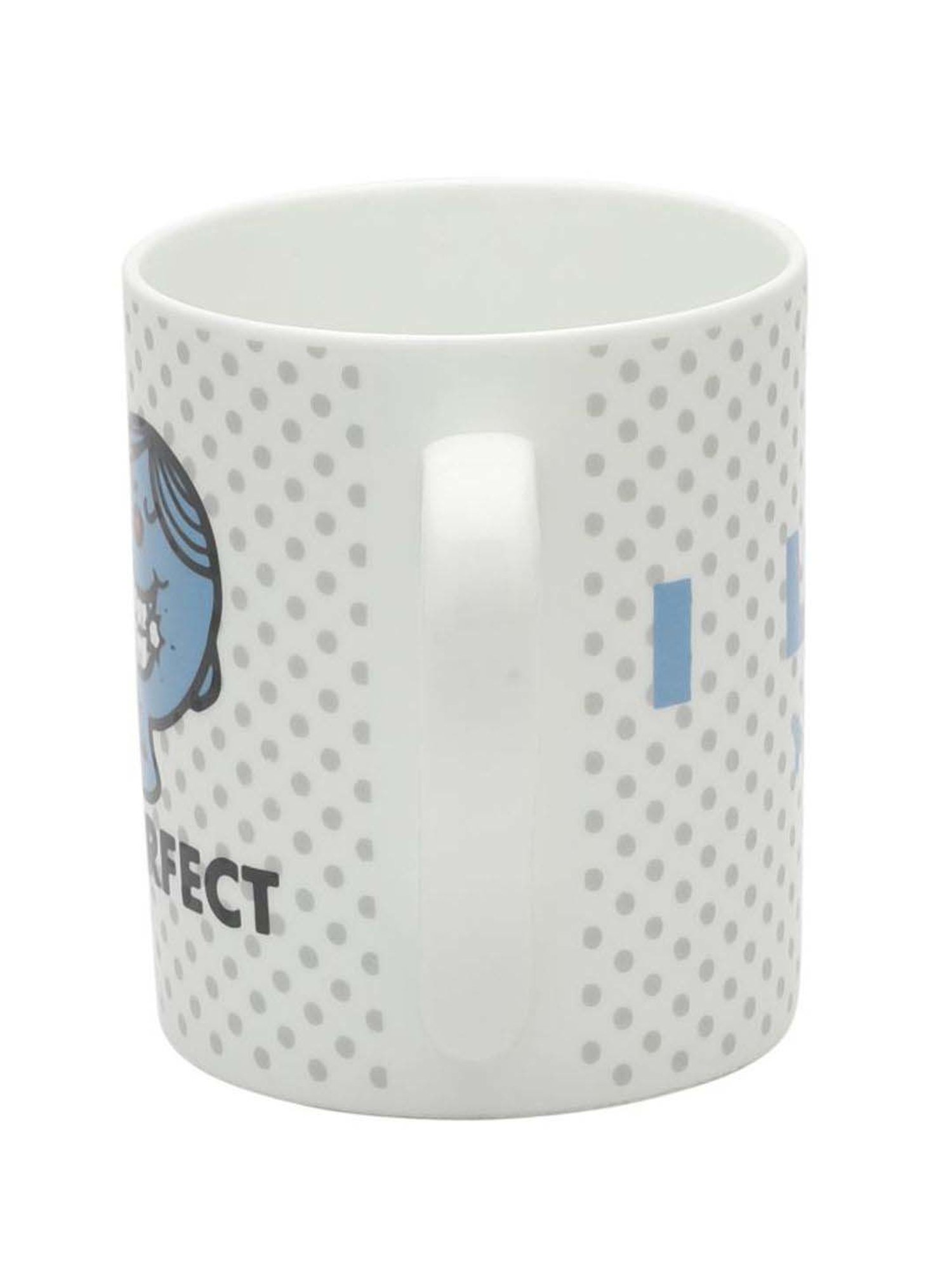 Clay Craft Multicolor Fine Ceramic Abstract Milk Mug 350 ml - 1 Pc