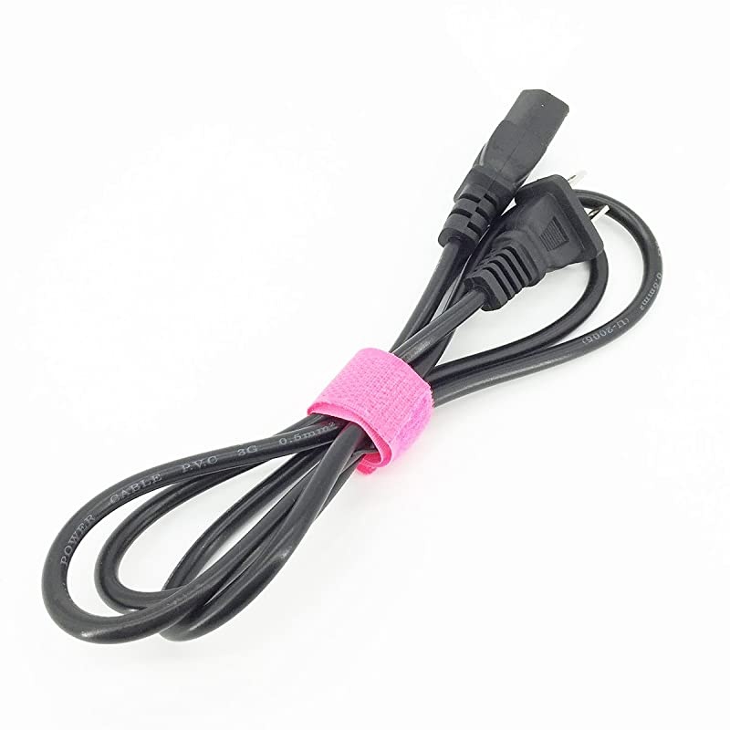 50pcs Cable Ties Reusable Fastening Wire Organizer Cord Rope Holder 7 Inch Hot Pink