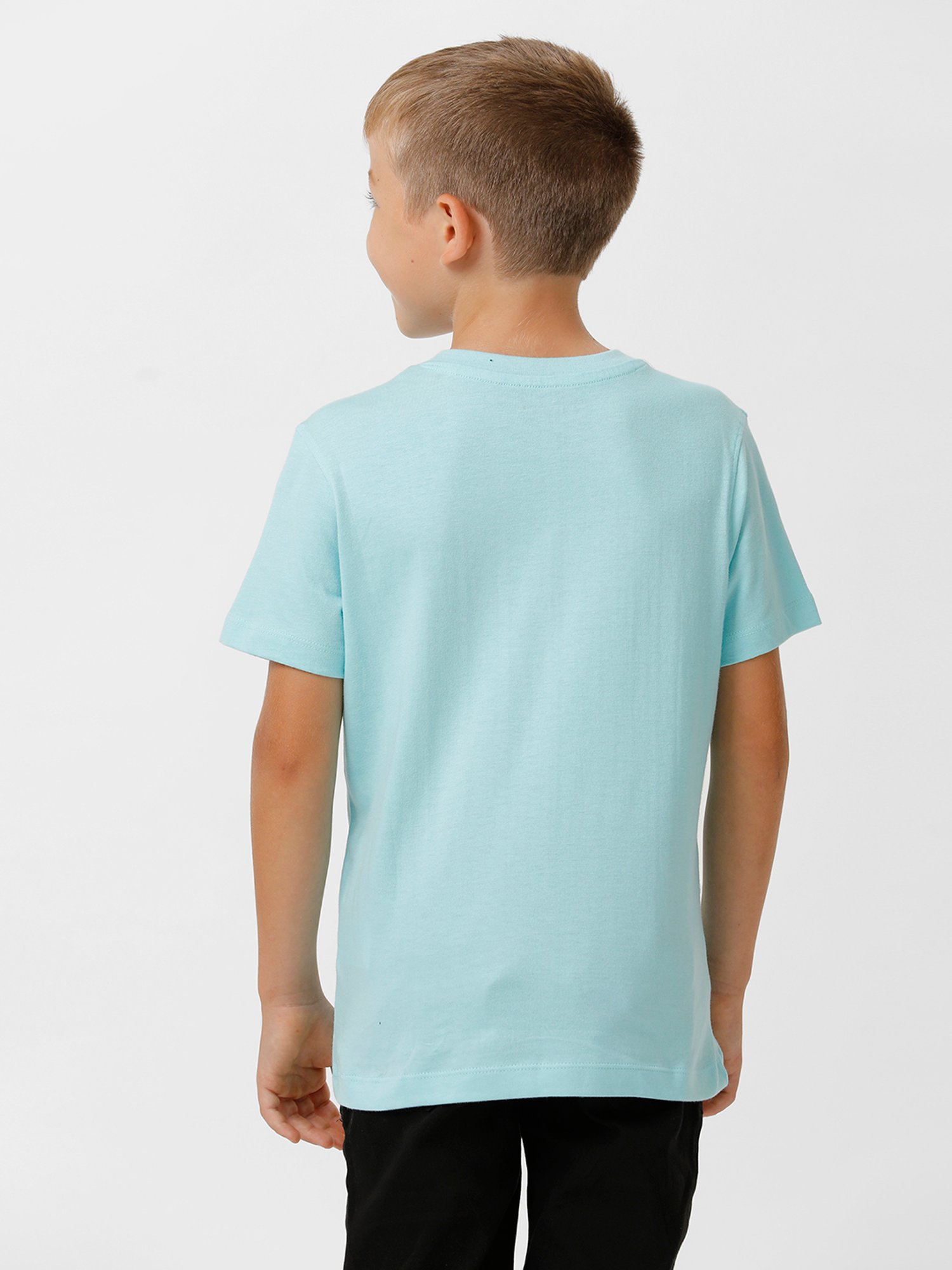 Kate & Oscar Kids Turquoise Printed T-Shirt