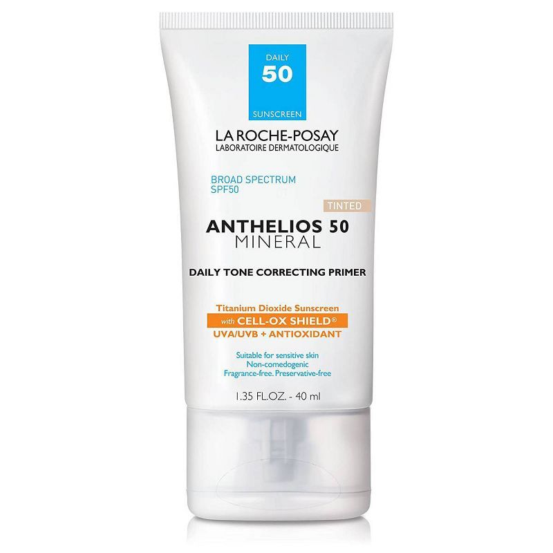 La Roche-Posay Anthelios Tinted Mineral Face Primer with Sunscreen - SPF 50 - 1.35 fl oz