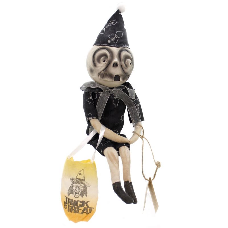 Joe Spencer 15.0" Jarvis Skeleton Guy Halloween Primitive Trick Treat  -  Decorative Figurines