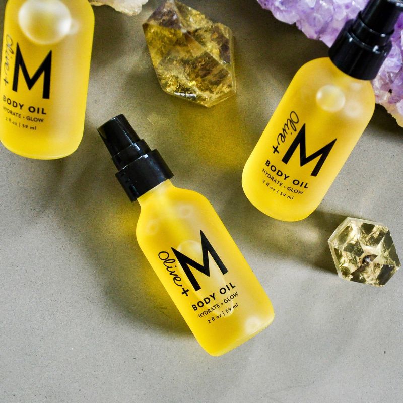 Olive + M Hydrate + Glow Body Oil - 2 fl oz