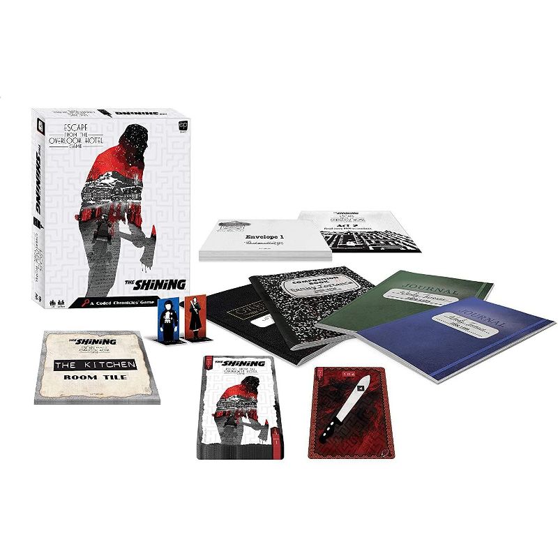 USAopoly The Shining Escape From The Overlook Hotel Coded Cronicles Game