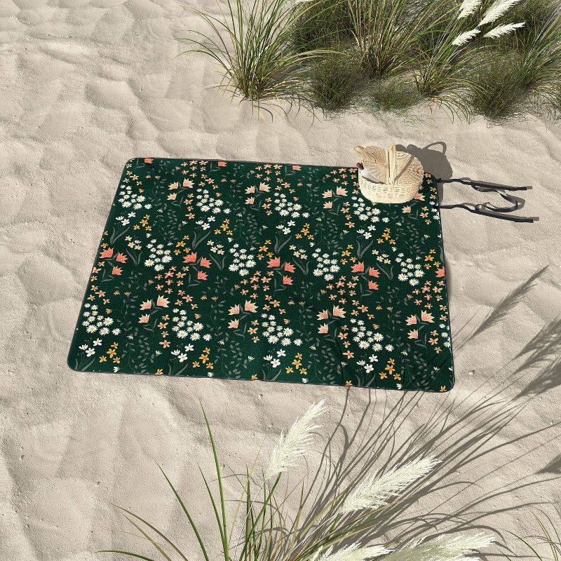 Ninola Design Strawberries Countryside Summer Picnic Blanket - Deny Designs