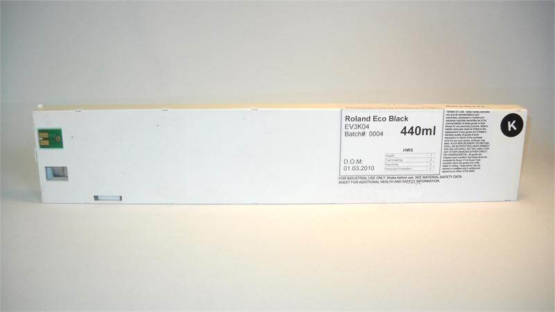 InkOwl Compatible Ink Cartridge Replacement for ROLAND ECO-SOL MAX Printers ESL3-4BK (440mL, Black) - USA-made ink