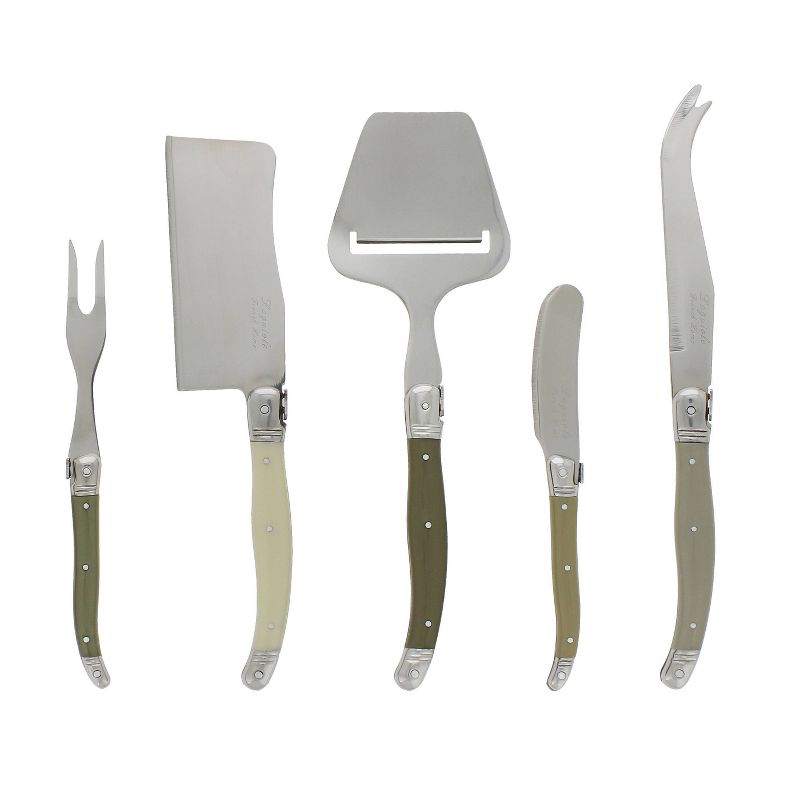 5pc Stainless Steel Laguiole Cutlery Set - French Home