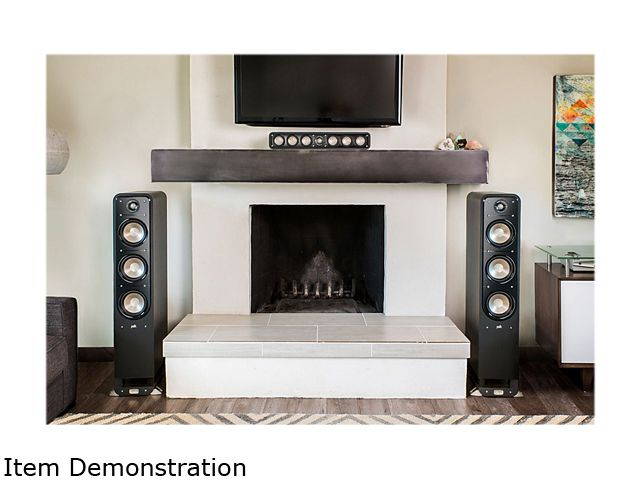 Polk Signature S60 American HiFi Home Theater Tower Speaker in Black (Single)