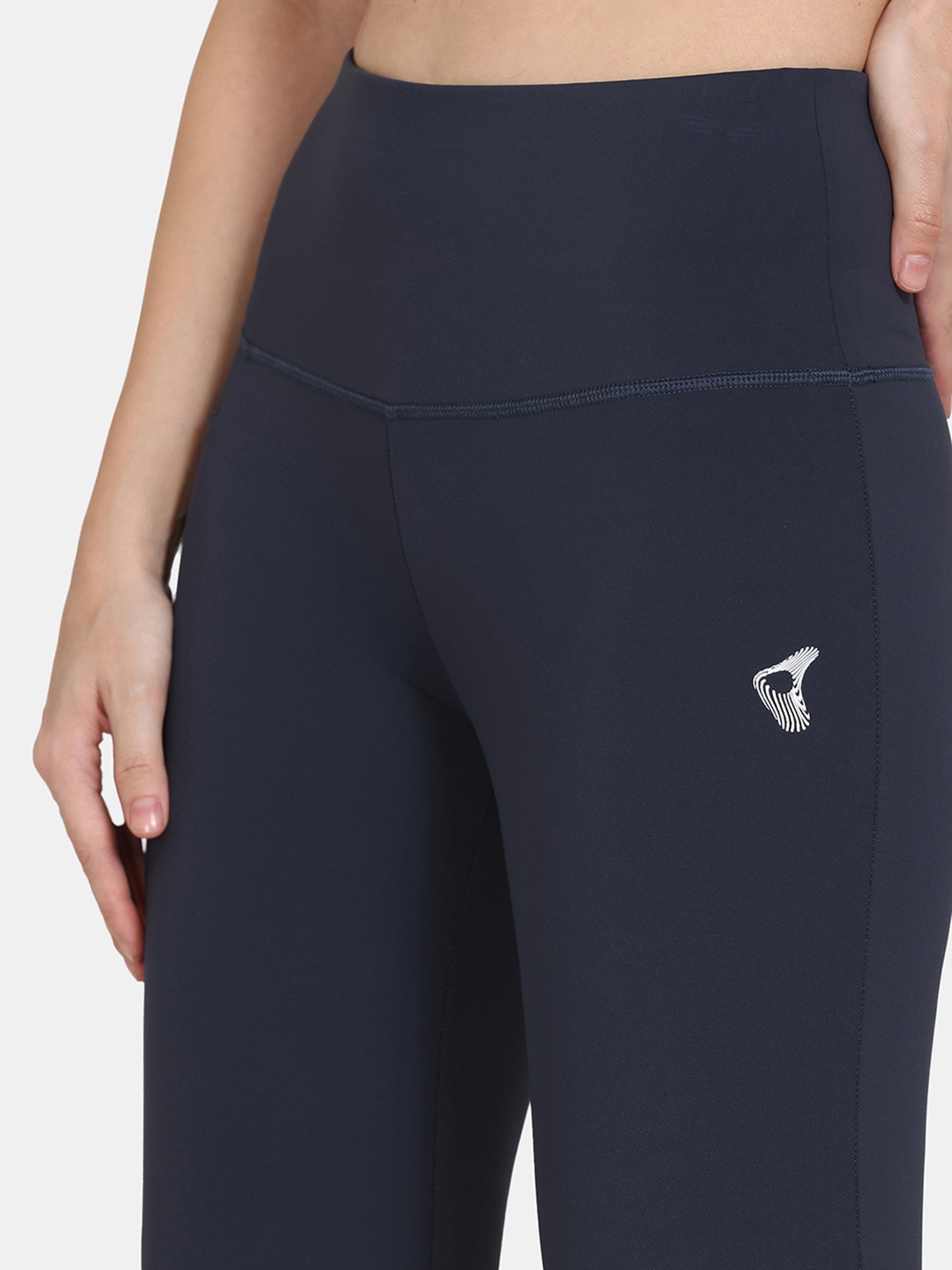 Zelocity by Zivame Navy Quick Dry Tights