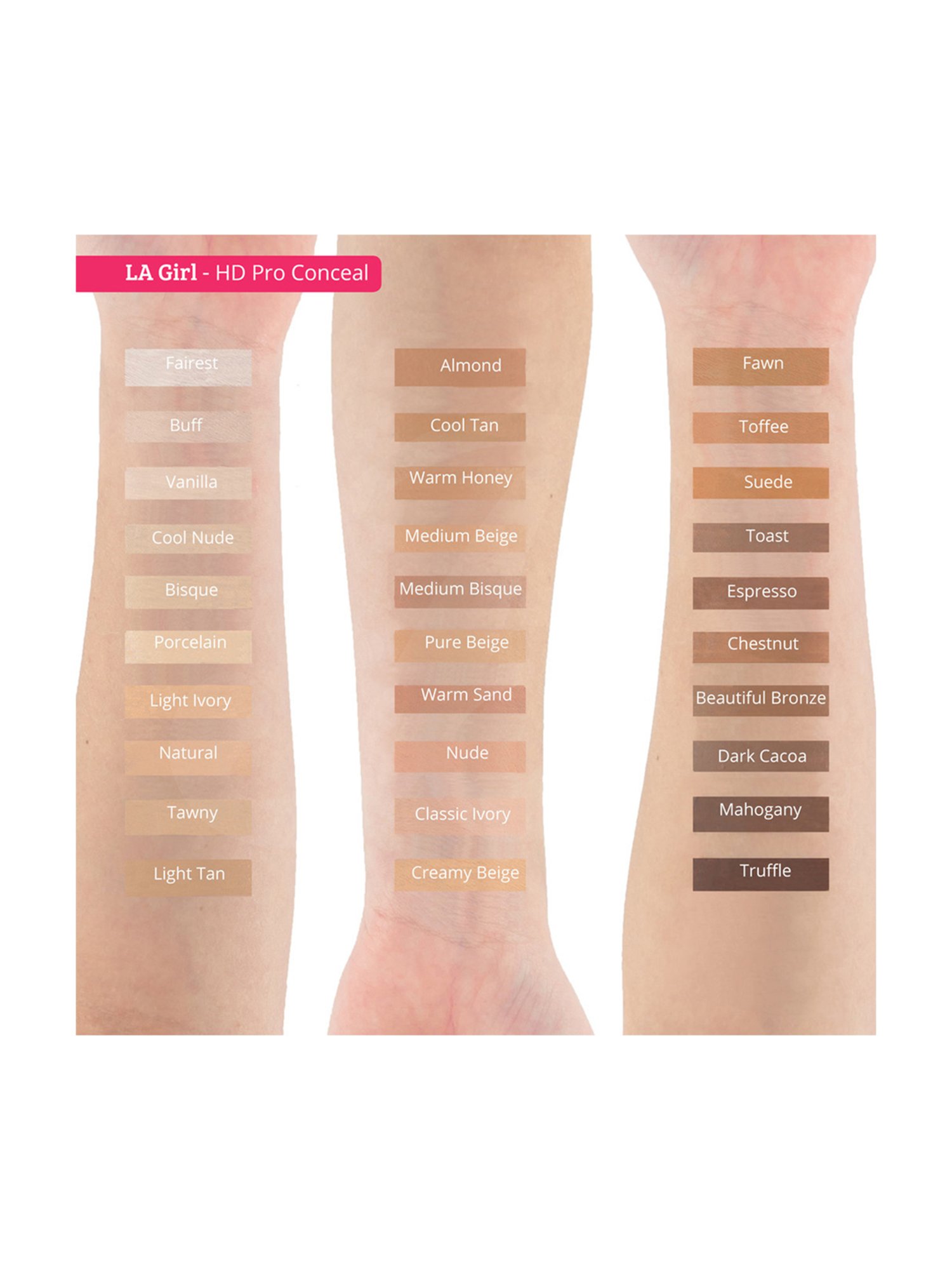 GA-DE Longevity Full Coverage Concealer 27 Fair - 7.2 ml