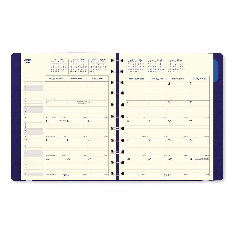 Filofax Monthly Planner, 10.75 x 8.5, Blue, 2020-2021 C1811002