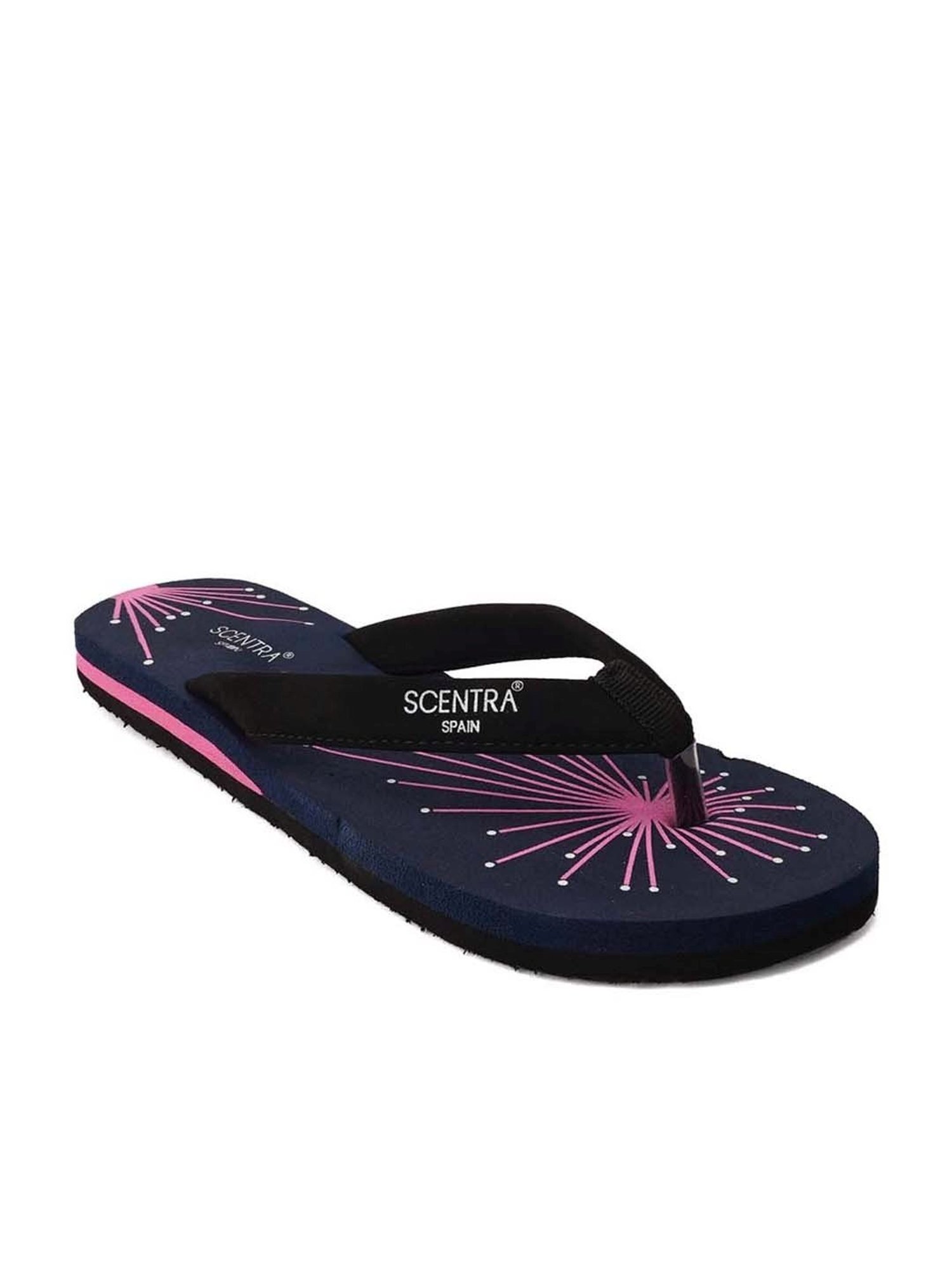 Scentra Women's Pink Flip Flops