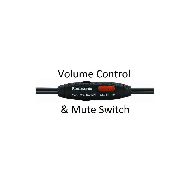 HandsFree Headset with Foldable Comfort Fit Lightweight Headband Flexible Optimum Voice Microphone with Volume Control Mute Switch For The  KXTGA101S KXTGA101B KXTGA300S KXTGA300B Cordless Phone Acce