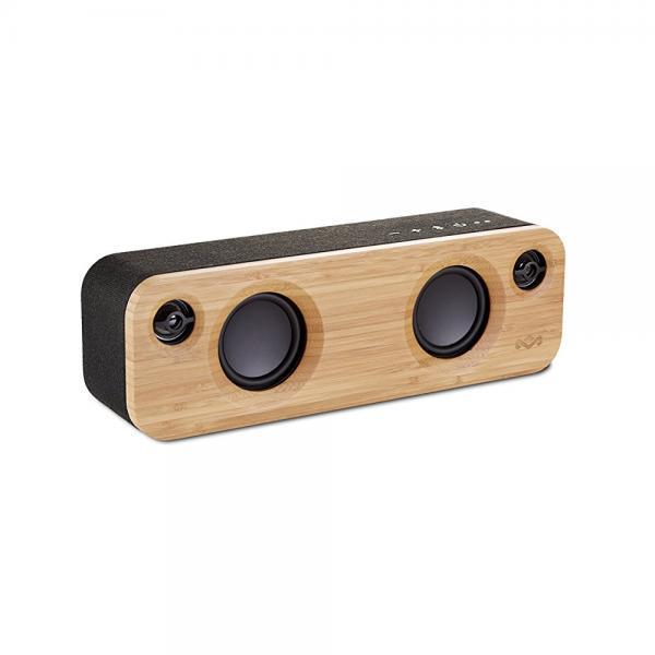 House Of Marley Get Together Mini Bluetooth Speaker, Signature Black, EM-JA013-SB