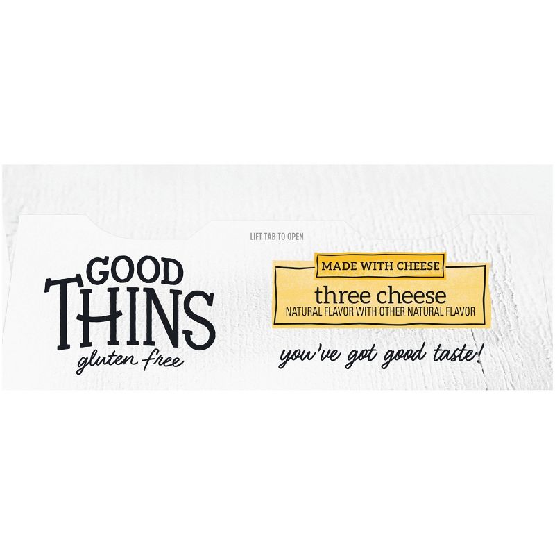 Good Thins Three Cheese Potato Chips - 3.5oz