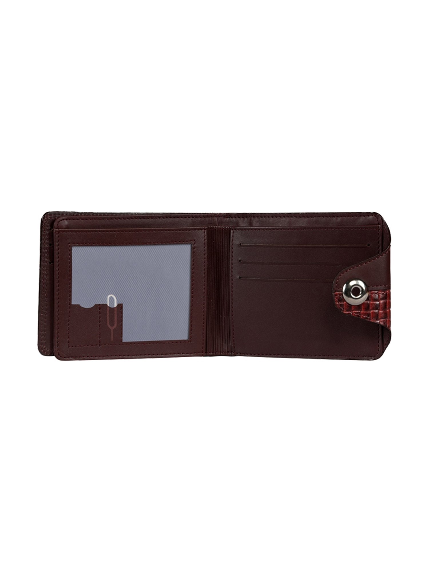 Scharf Brown Leather Set Of Waist Belt And Wallet For Men