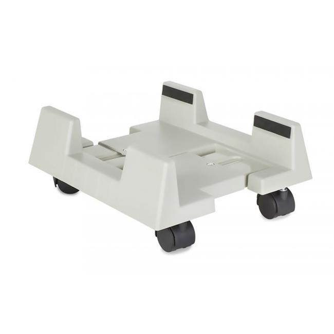 Mount-It! Mobile CPU Stand | Adjustable Width Universal PC Computer Holder Cart