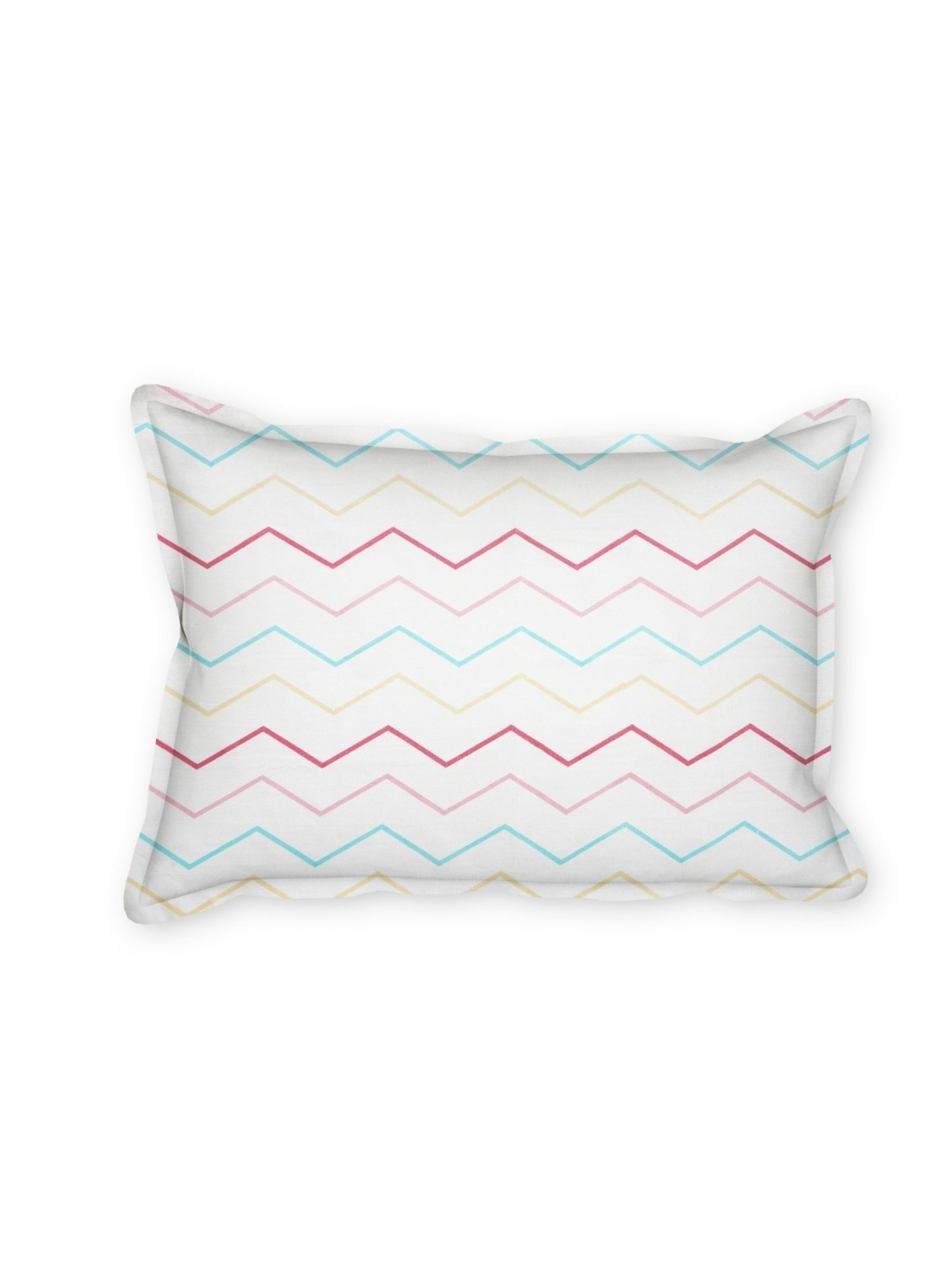 SEJ by Nisha Gupta Abstract Pink 160 TC Cotton King Bed Sheet with 2 Pillow Covers