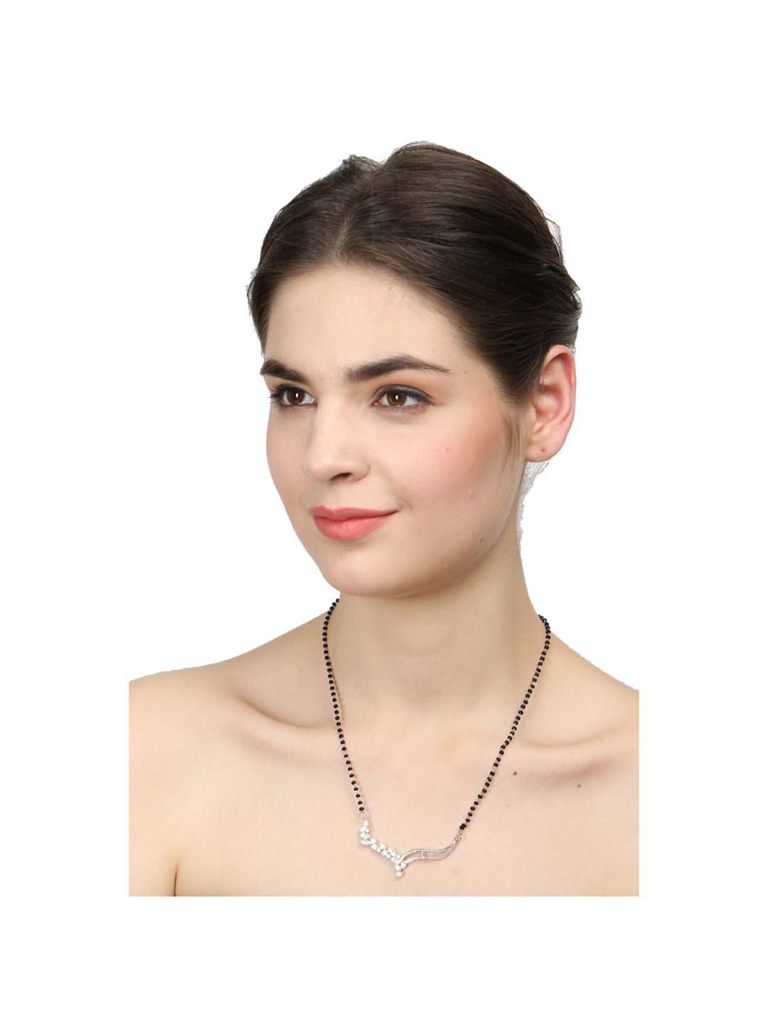 Clara Freya 92.5 Sterling Silver Mangalsutra