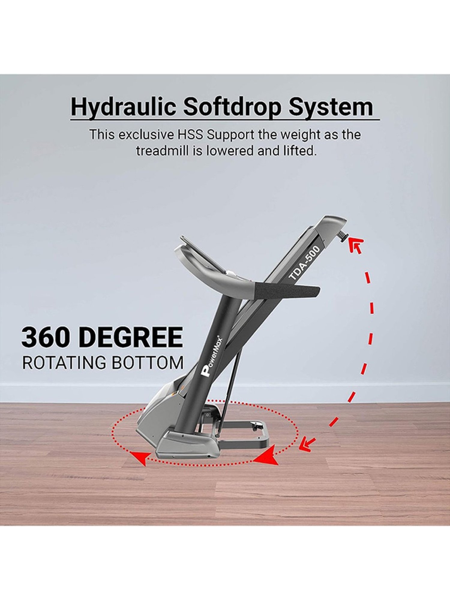 PowerMax Fitness B-S2 Spin Bike (Black)