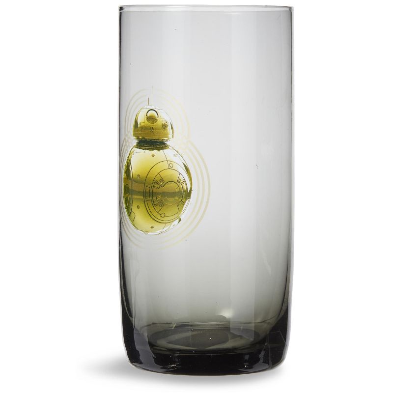 Seven20 Star Wars: The Force Awakens 20oz Black Glass Tumbler - BB-8