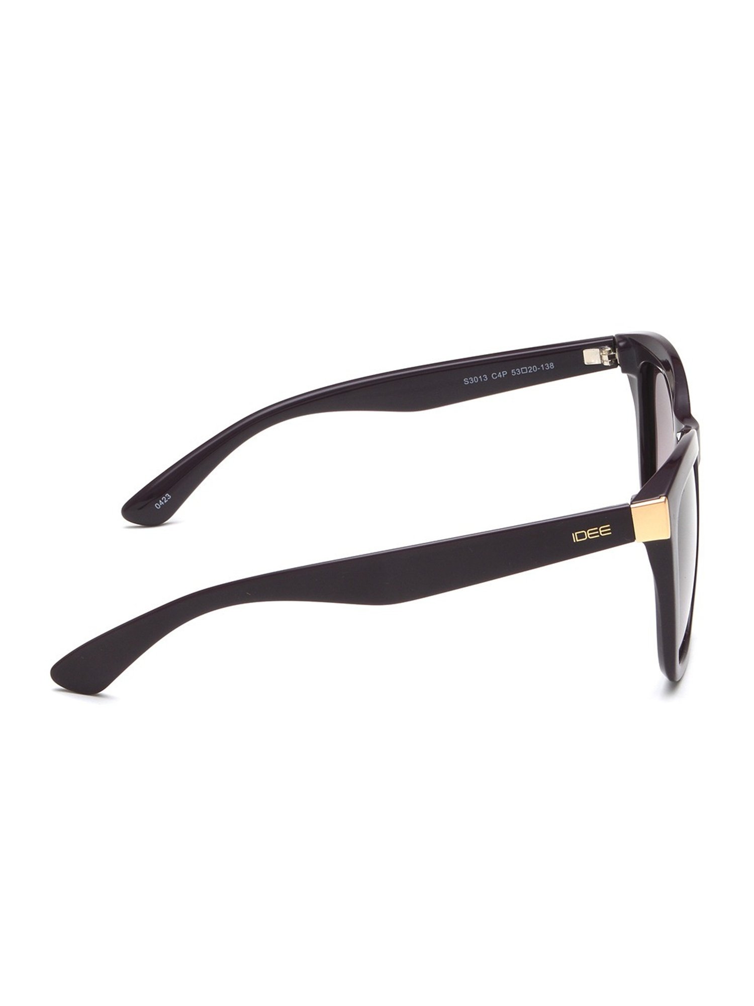 IDEE Brown Square UV Protection Sunglasses for Women