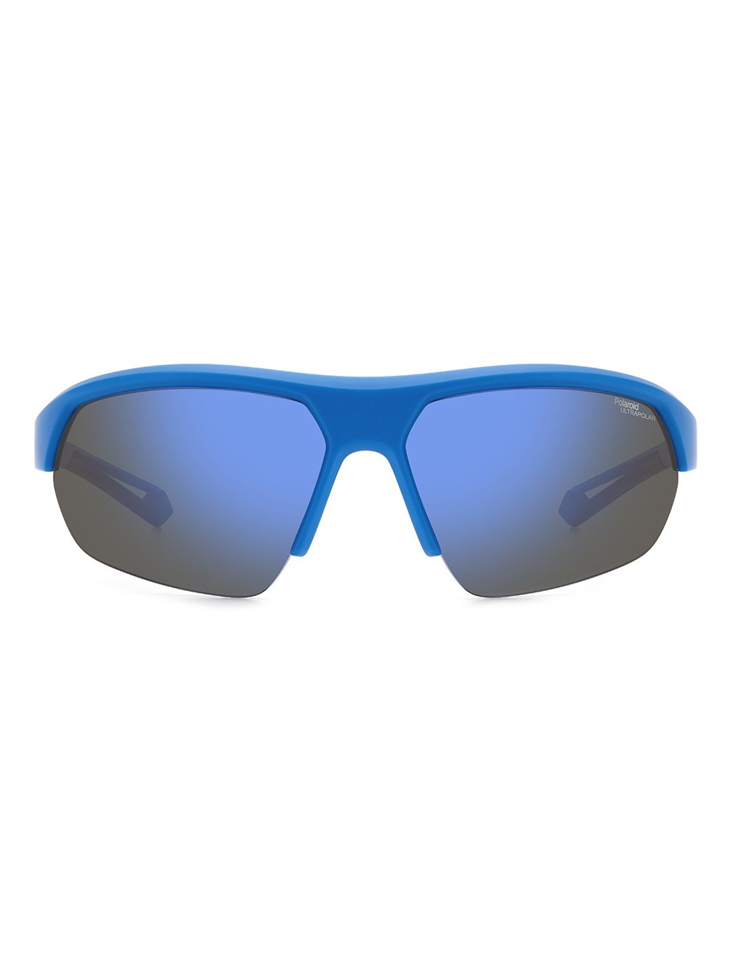 Polaroid Blue Rectangular Unisex Sunglasses