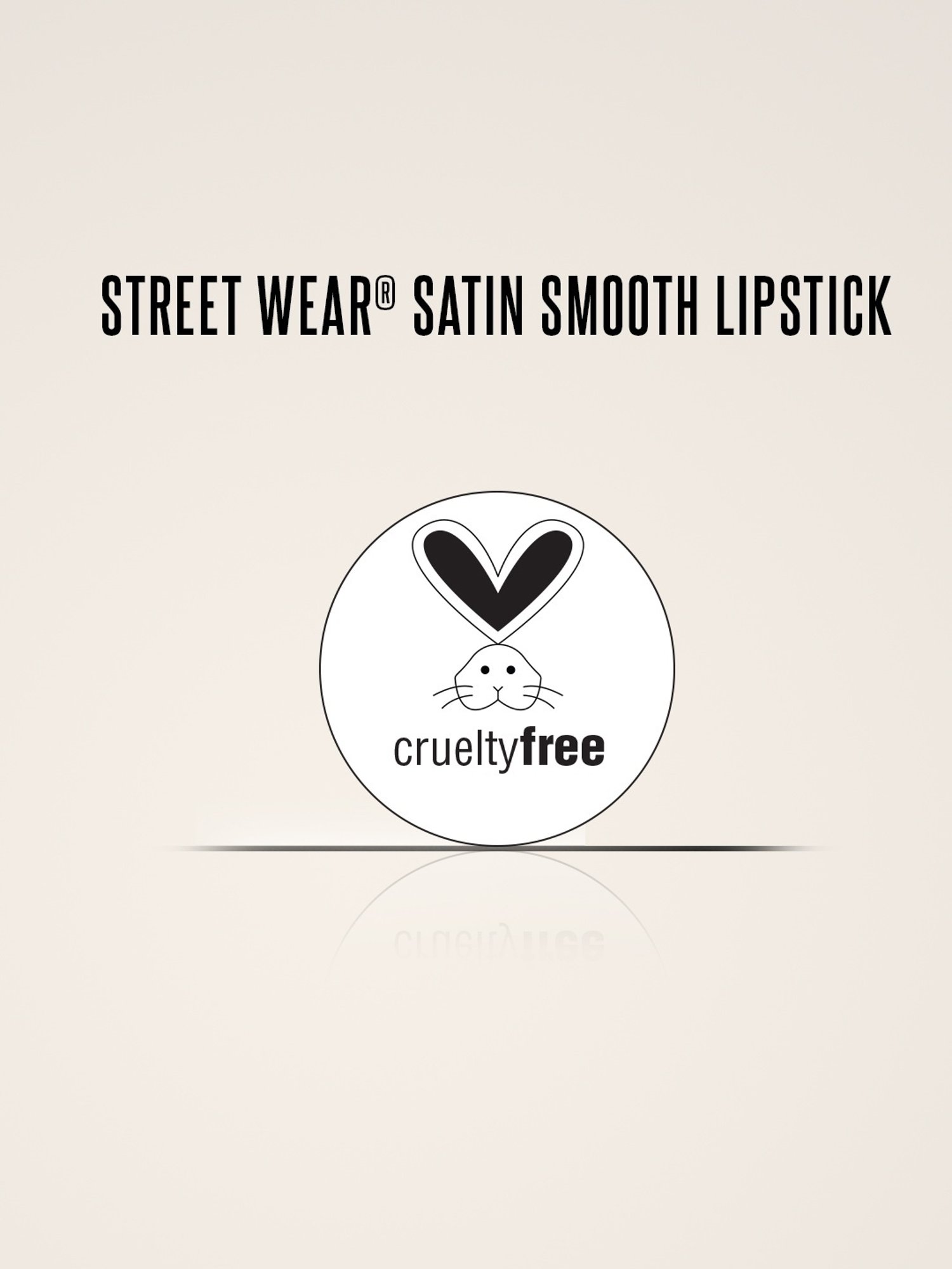 Street Wear Satin Smooth Lipstick Cute Crimson - 4.2 gm