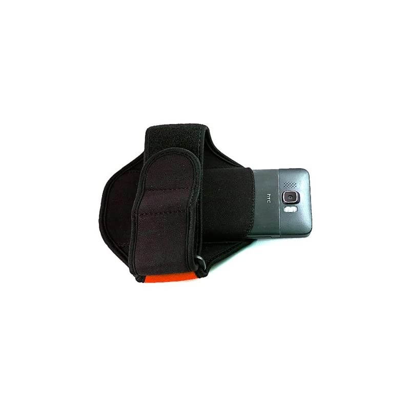 OEM VG Brand Orange Smartphone Armband wSweat Resistant Lining for Samsung Focus 2