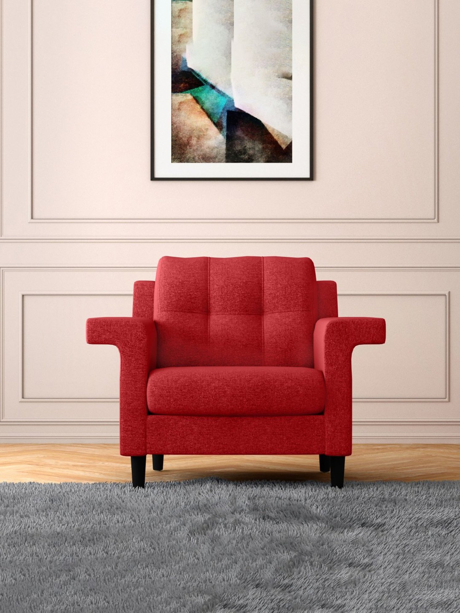 Queen Brady Convertible Sofa with Storage Gray - Serta