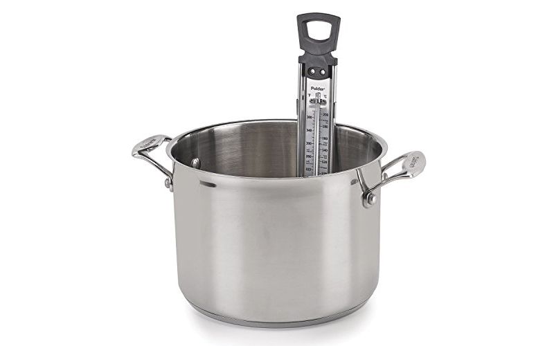 Polder Set of 2 - Candy/Jelly/Deep Fry Thermometer, Stainless Steel