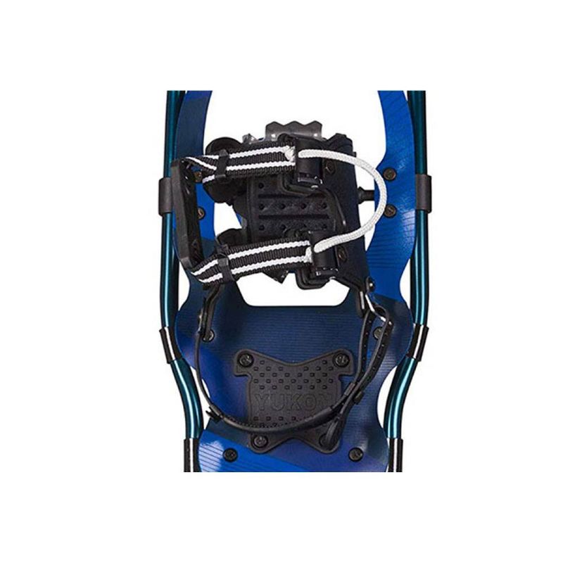 Yukon Charlie's Advanced 8" x 25" Durable Backcountry Hiking Snowshoes, Blue