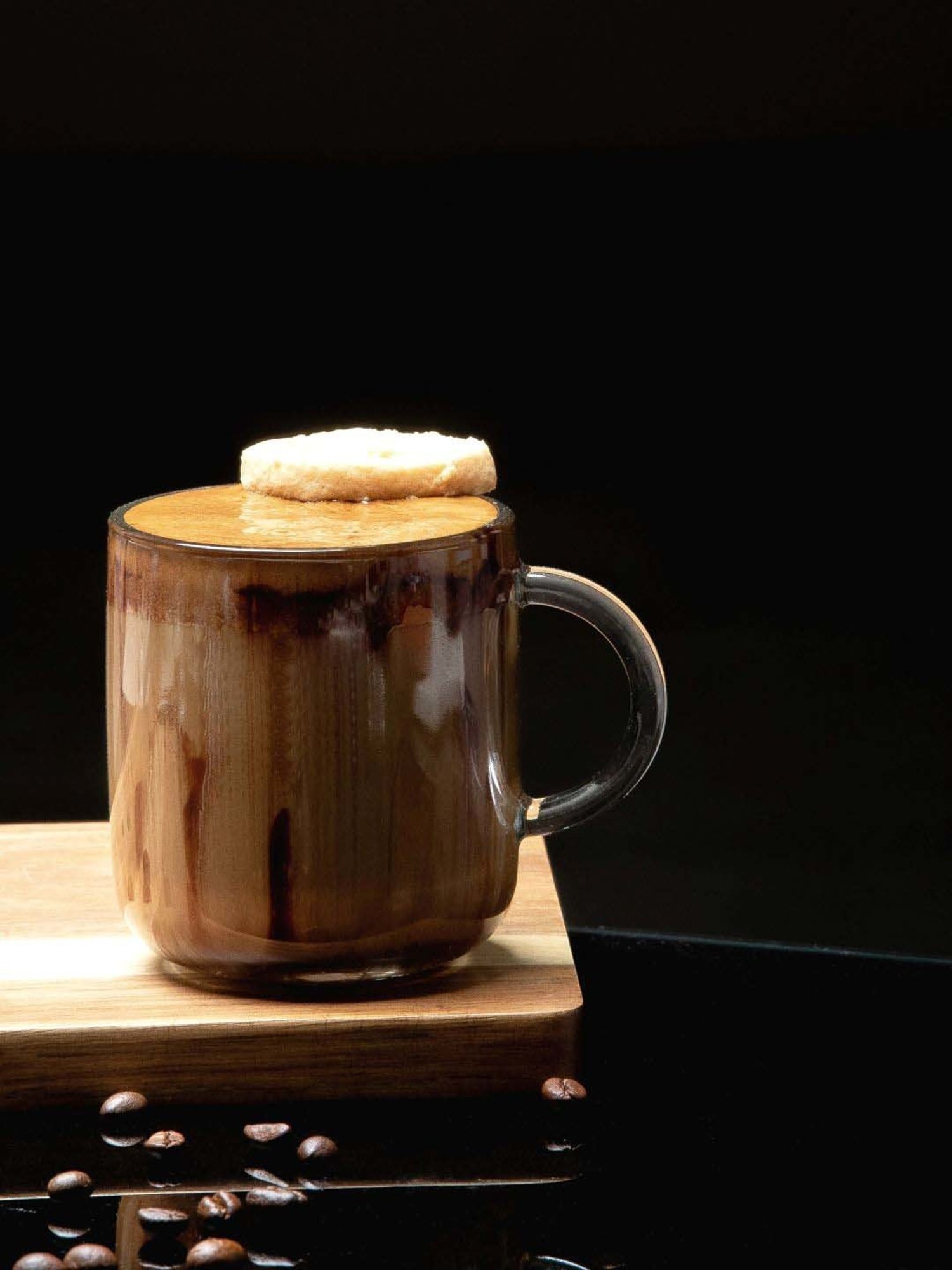 Pasabahce Transparent Glass Mug (0.245 L) - Set of 6