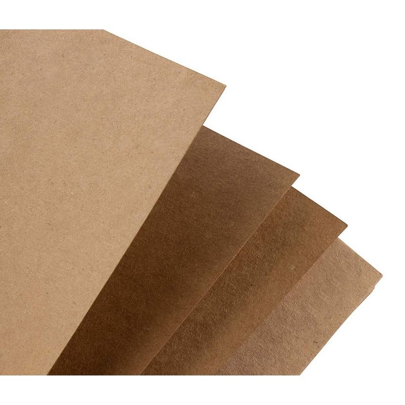 Sustainable Greetings 50-Pack Kraft Cardstock, Heavyweight Stationery Paper, 80lb, 8.5 x 11 Inches