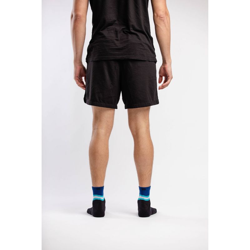 Pair of Thieves Men's 3pk Cushion Ankle Socks - Blue/Gray/White Wave 8-12