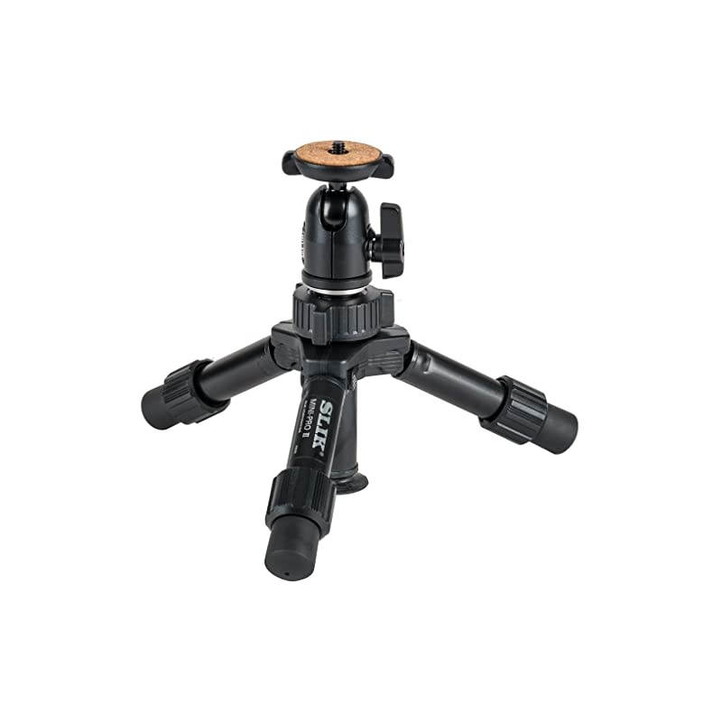 Mini Pro III Table Top Tripod 2Section Max 10 Black